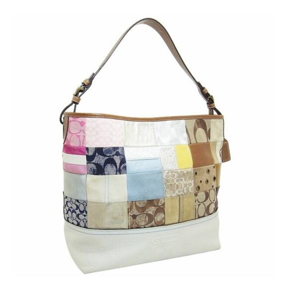 Coach Patchwork Leather Tote - Picture 1 of 12